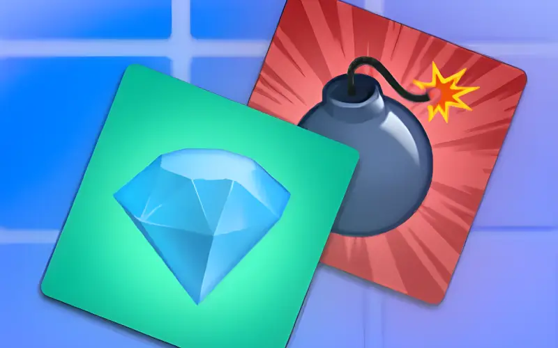 Pon a prueba tu suerte en Mines el popular juego de Stake.