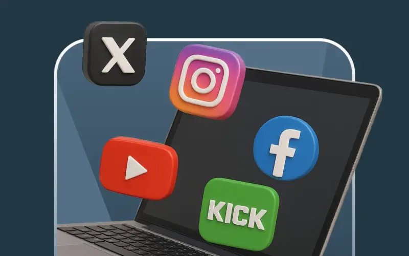 Participa en las redes sociales de Stake para ganar premios exclusivos semanalmente.