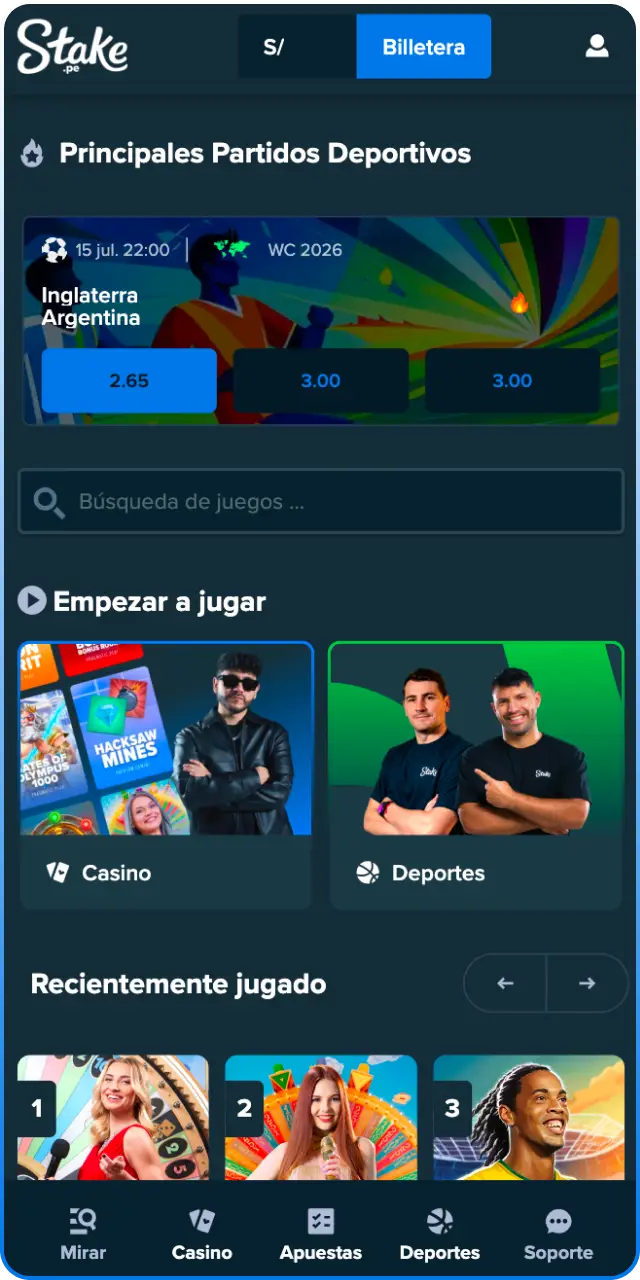 Recibe la notificación de éxito tras completar la verificación en Stake.